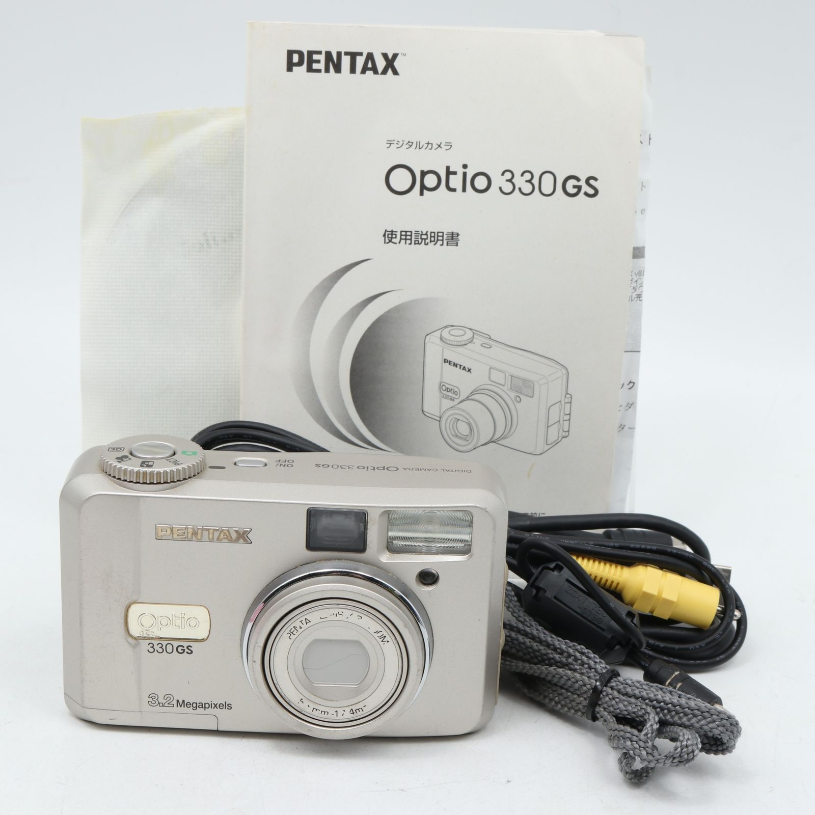 Pentax Optio 330 GS 3 MPデジタルカメラwith 3 x光学ズーム