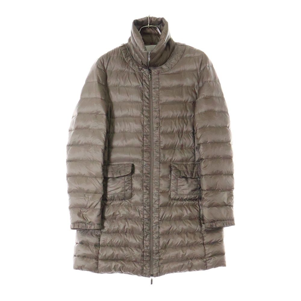 【未使用級】MONCLER モンクレール LIN ロングダウン コート カーキ カーキのロングモンクレールダウン