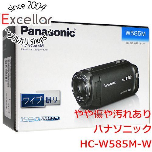 B品セール Panasonic パナソニック HC-W585M ホワイト - ビデオカメラ