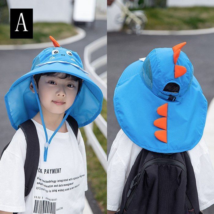 子供サンバイザー キッズ 帽子 サファリハット あご紐 かわいい 子供サンバイザー キッズ 帽子 サファリハット あご紐 かわいい