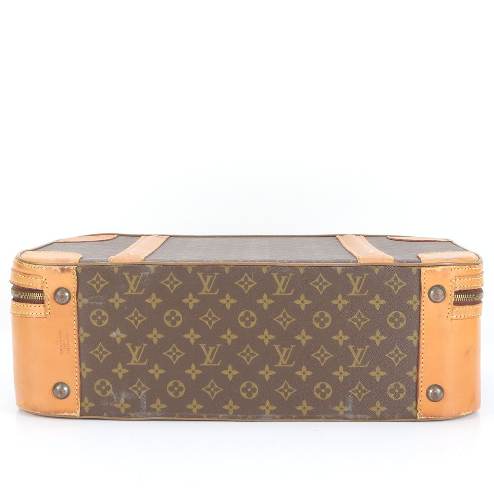 ルイヴィトン モノグラム ストラトス レザー トランク ハードケース バッグ スーツケース 出張 旅行 A4 トラベル メンズ EUE CS36-1 KARIMZIABAT_FR