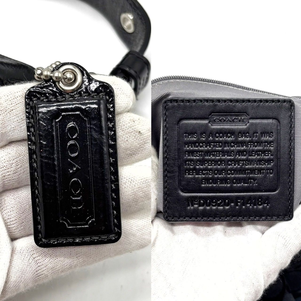 コーチ　ショルダーバッグ　肩掛け　シグネチャー　シルバー金具　チャーム　ロゴ ✨良品✨ COACH コーチ ワンショルダーバッグ トートバッグ