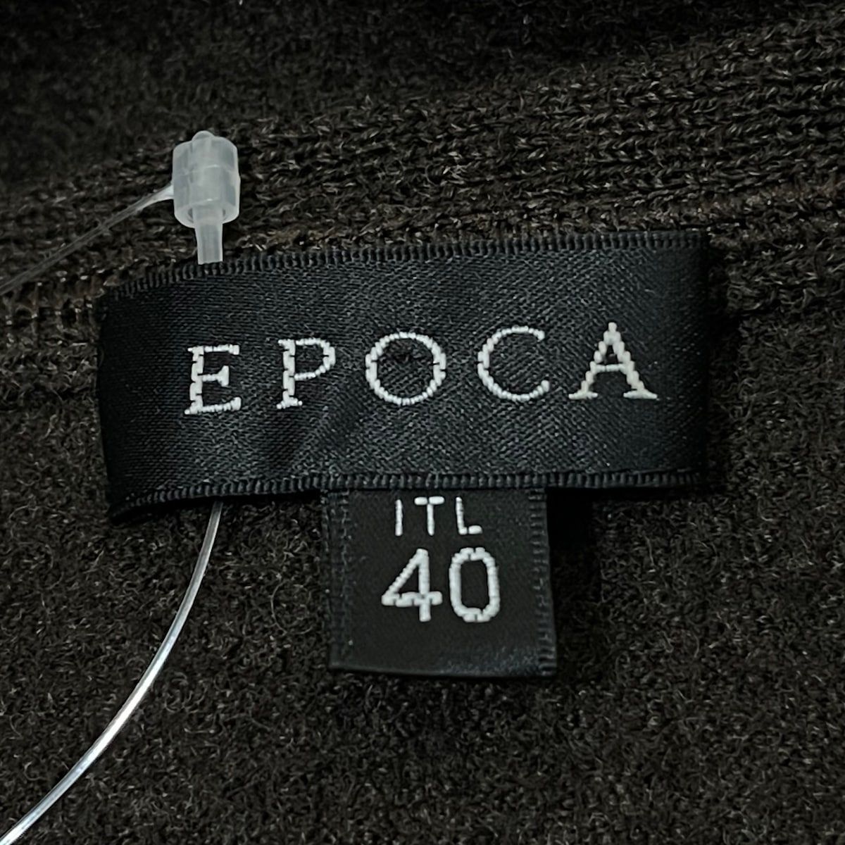 EPOCA(エポカ) コート サイズ40 M レディース美品 - ダークブラウン
