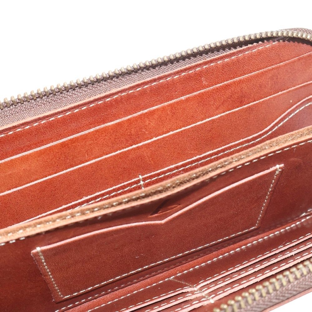 土屋鞄製造所 (ツチヤカバンセイゾウショ) ROUND ZIP LEATHER