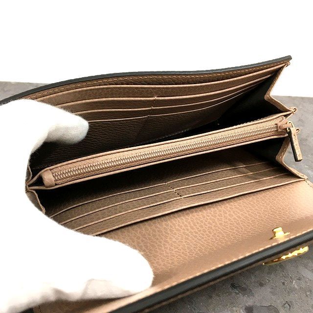 309 送料込み！ 未使用品 GUCCI 長財布 456116 ベージュ  