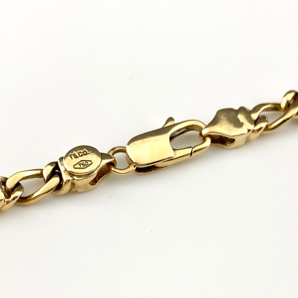 Tiffany & Co. 750ゴールド ブレスレット T&Co. デザイン Tiffany & Co. 750ゴールド ブレスレット T&Co. デザイン