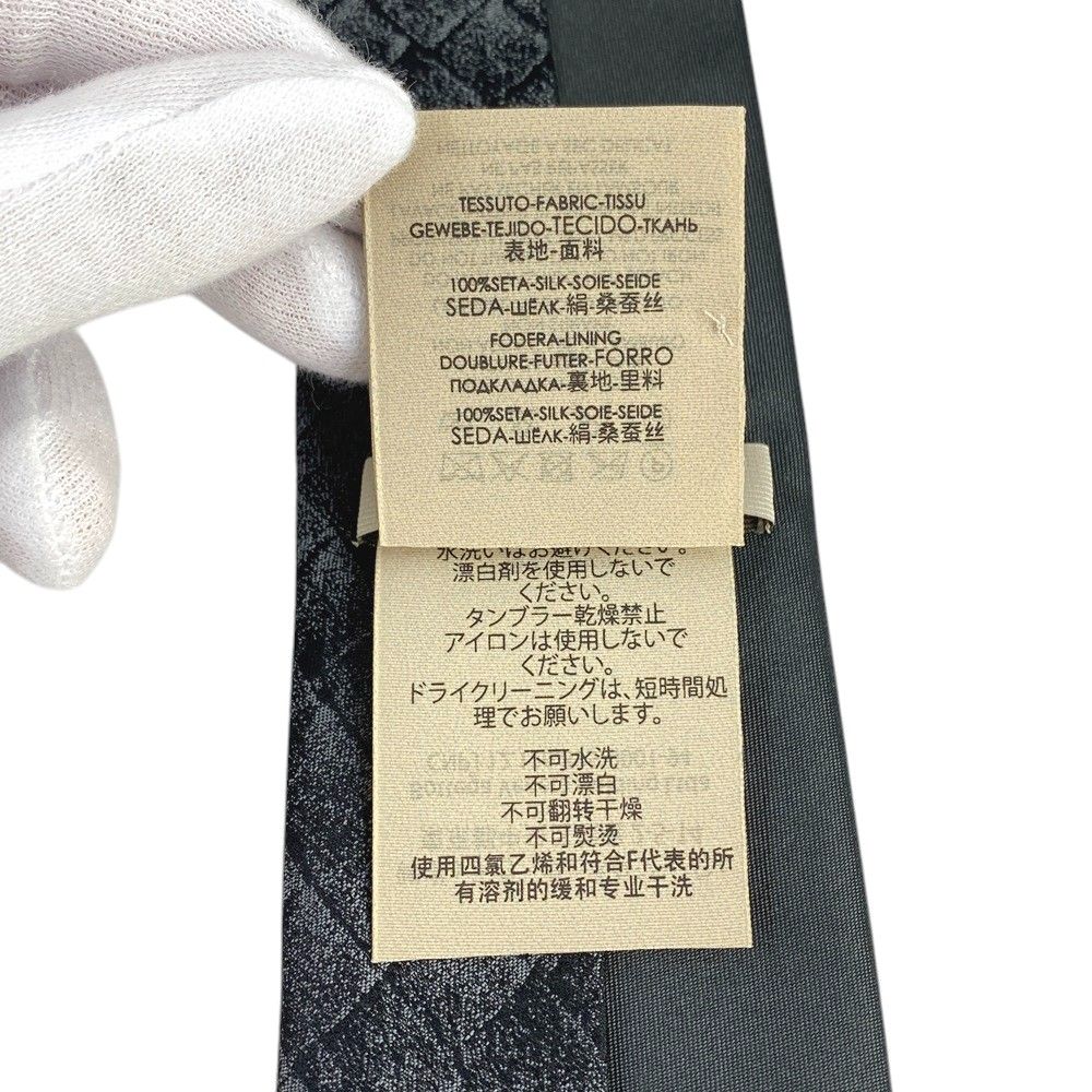 □未使用□ ボッテガヴェネタ ネクタイ ビジネス イントレチャート