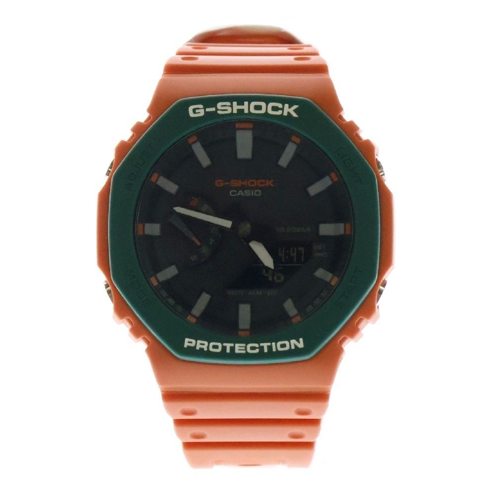 CASIO G-SHOCK カシオ ジーショック G-SHOCK SKATER FLAVOR GA-2110SC-4AJF ジーショック スケーターフレーバー クオーツ 腕時計 オレンジ|グリーン