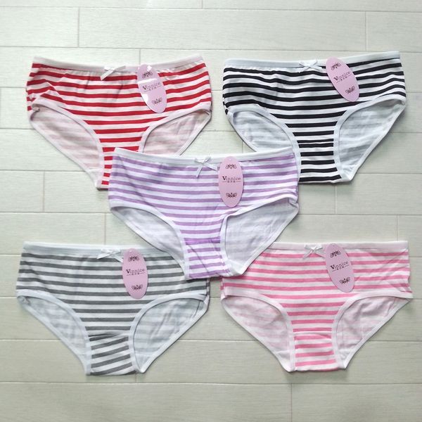 新品❤️しましまパンツ 全10色 初音ミク風 ボーダー柄 ショーツ