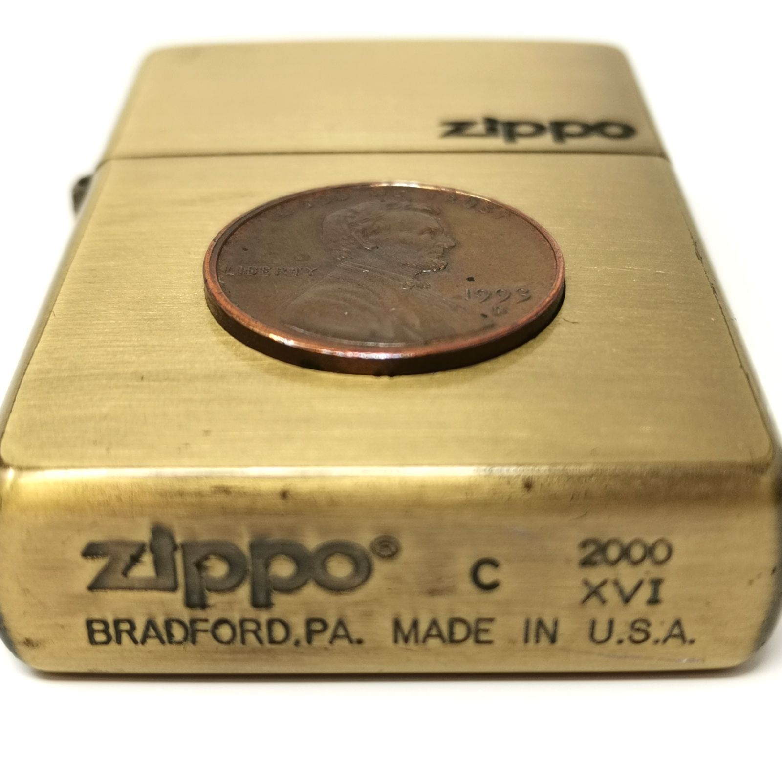 zippo リバティコイン ジッポ ライター リバティ コイン 1993 オイルライター 火花確認済み 管理番号KKVUKOU7