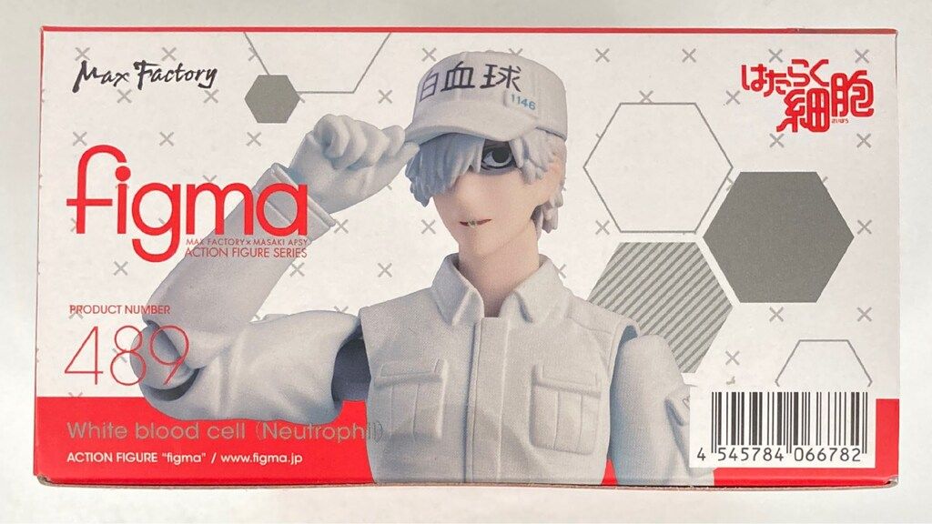 Max Factory - figma(フィグマ) 489 白血球(好中球)(はっけっきゅう こうちゅうきゅう) はたらく細胞 完成品 可動フィギュア マックスファクトリー Amazon.co.jp: マックスファクトリーfigma はたらく細胞 白血球