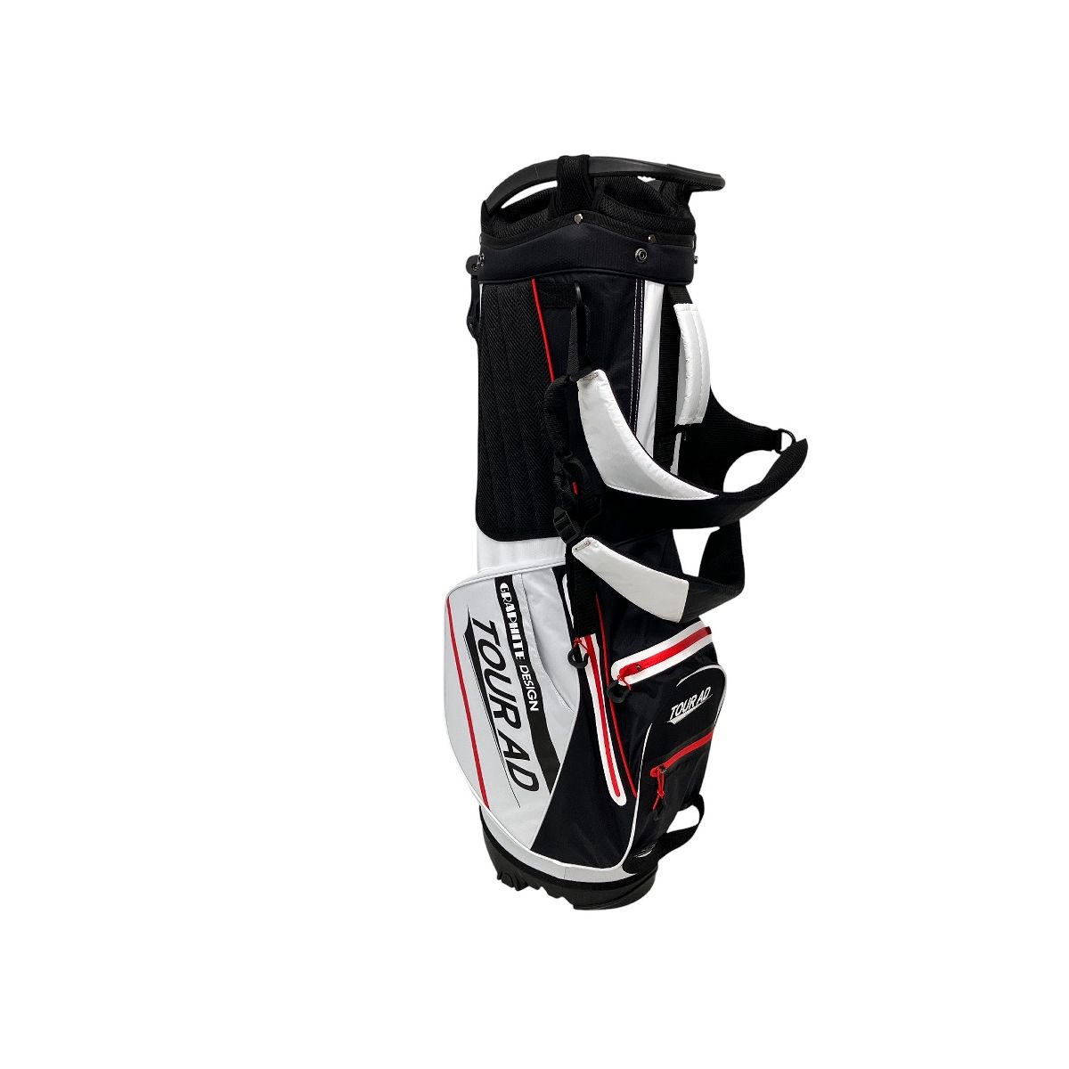 GRAPHITE DESIGN TOUR AD キャディバッグ TOURADオリジナルスタンドキャディバッグ ホワイト/カッパー