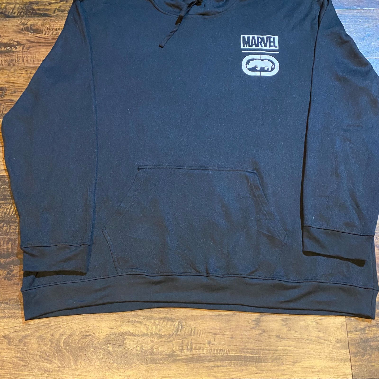 MARVEL × ECKO UNLTD. パーカー ブラック Hulkプリント Size 5XL 