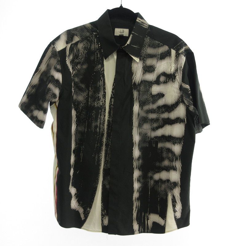 姫路東店 Dunhill | ダンヒル ×エレン キャリー 半袖シャツ BLACK PULL WITH TWO FILIGREES ブラック サイズ XL 135