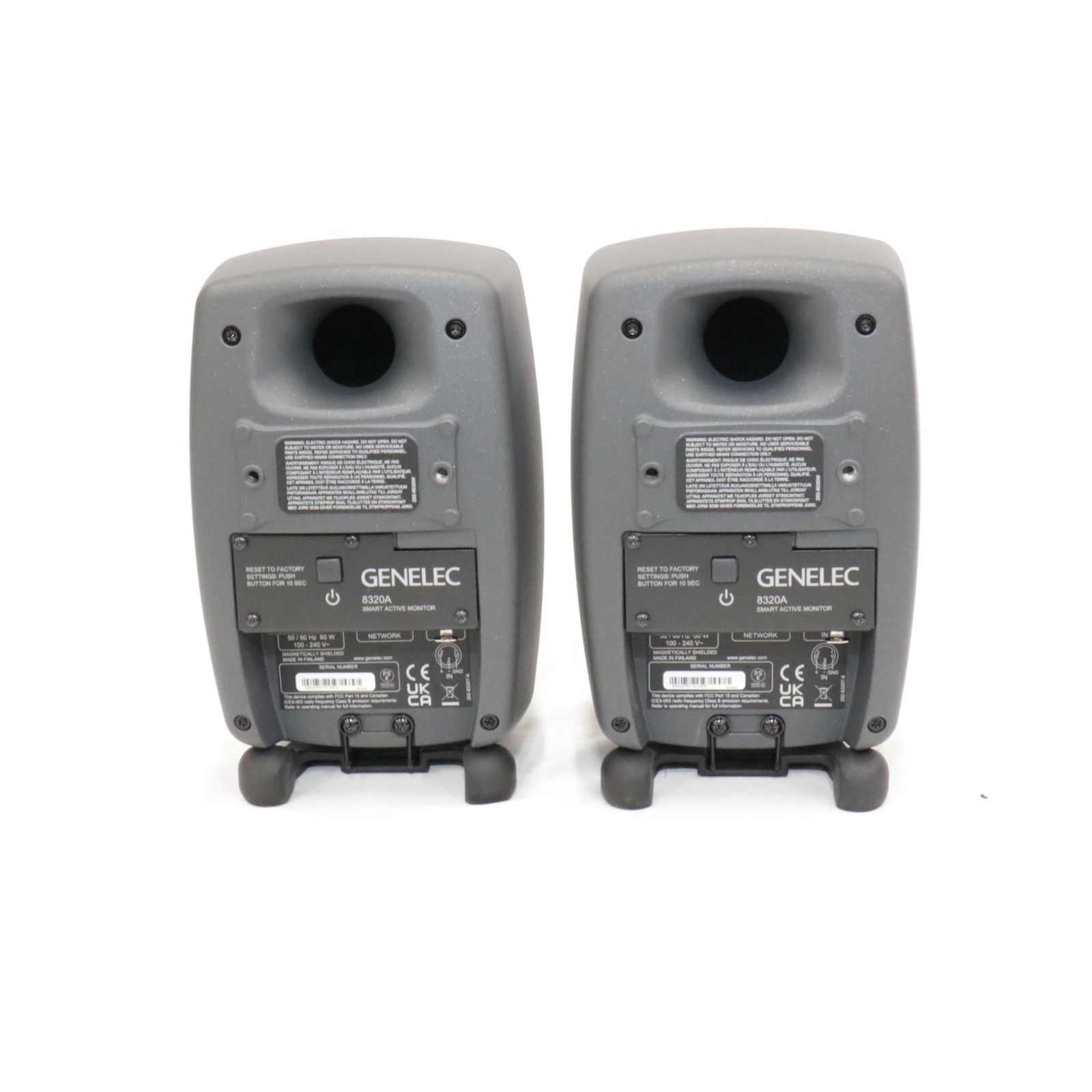 [中古] GENELEC Compact SAMシリーズ モニタースピーカー 8320A ダークグレー 8320APM[非常に良い(A)] GENELEC Compact SAMシリーズ モニタースピーカー 8320A