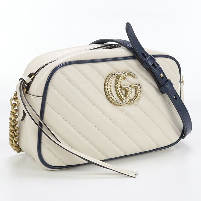 〔GGマーモント〕スモール カメラバッグ GGマーモント〕スモール カメラバッグ ・ブラック レザー