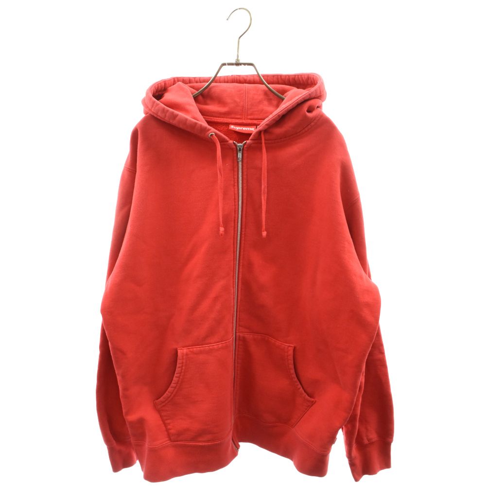 Supreme シュプリーム 赤 zip up パーカー 【公式通販】