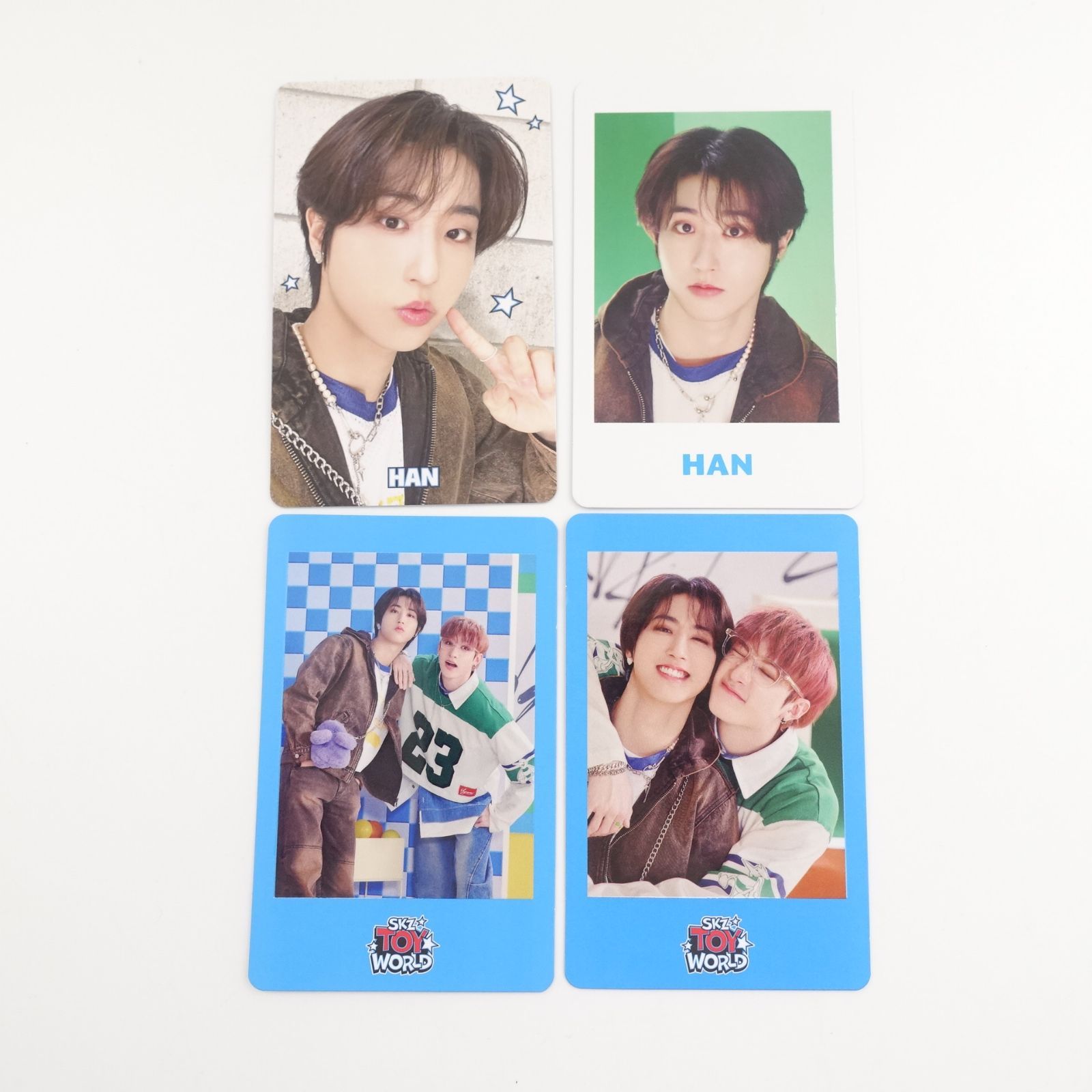 Stray Kids ハン TOY WORLD トレカ フォト カード 4枚セット 