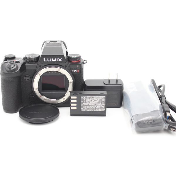  パナソニック フルサイズミラーレス一眼カメラ S 5 M 2 ボディ ブラック DC-S ♯73012 ミラーレス一眼 デジタルカメラ