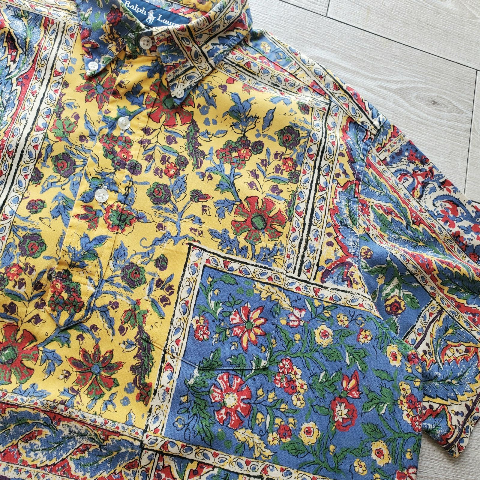 Ralph Lauren ラルフローレン□美品 90s フローラルプリント