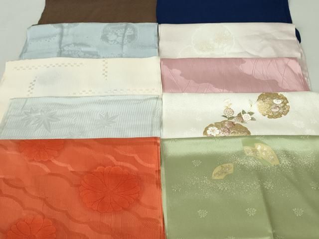 平和屋着物☆和装小物 帯揚げ10枚 正絹 逸品 DAAV8170by