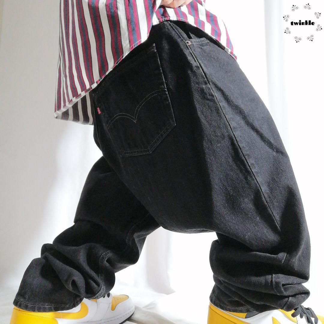 90s USA製 リーバイス560 Levis ブラックデニム パンツ