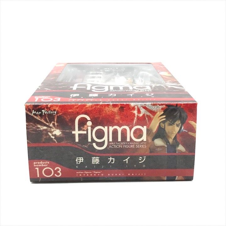 未使用 Figma 103 逆境無頼 伊藤カイジ カイジ マックスファクトリー アクション フィギュア アニメ 漫画 玩具 a9322 未使用 Figma 103 逆境無頼 伊藤カイジ カイジ