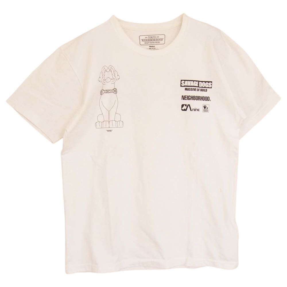 NEIGHBORHOOD ネイバーフッド Ｔシャツ ANA SAVAGE DOGS プリント T