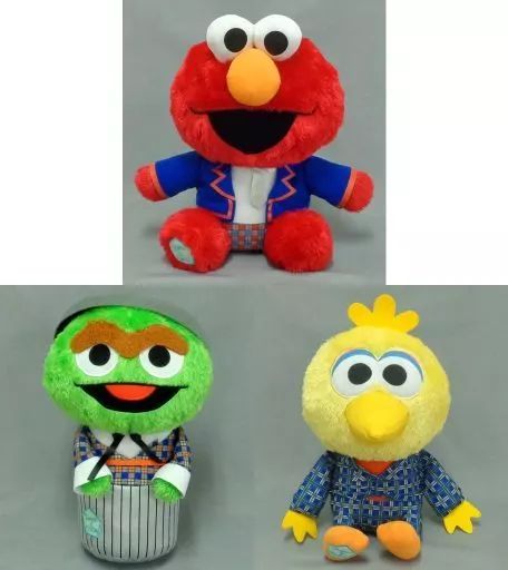 SHINee - 【ラスト】 SHINee × セサミストリート お座りBIGぬいぐるみ 5種 SHINee SESAME STREET コラボ お座りBIGぬいぐるみ 5点セット