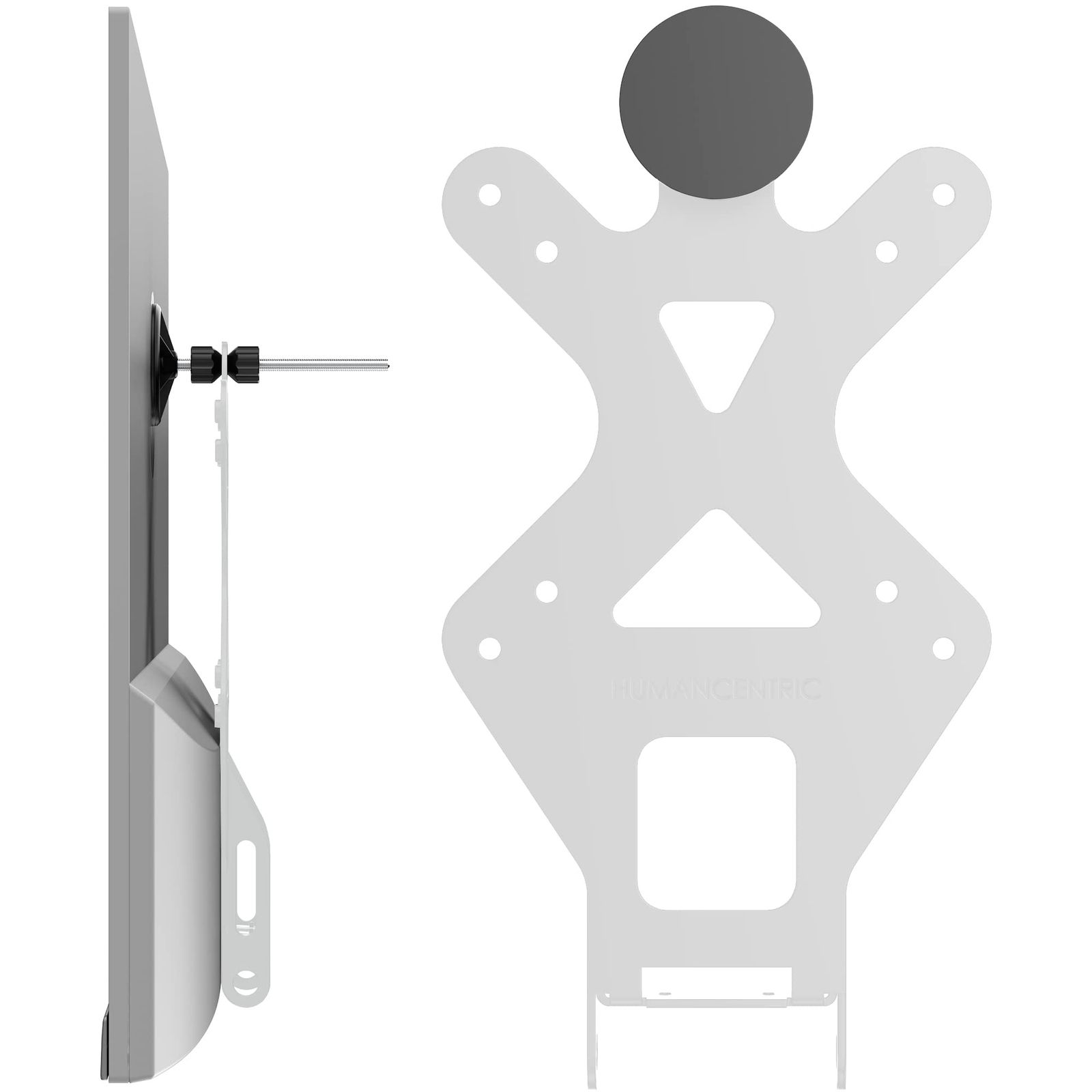 HumanCentric VESAマウントアダプター HP モニター 22er， 22es， 22f， 23er， 23es， 23f， 24ea， 24ec， 24er， 24es， 24f， 24fw， 25er， 25es， 25f， 27er， 27 