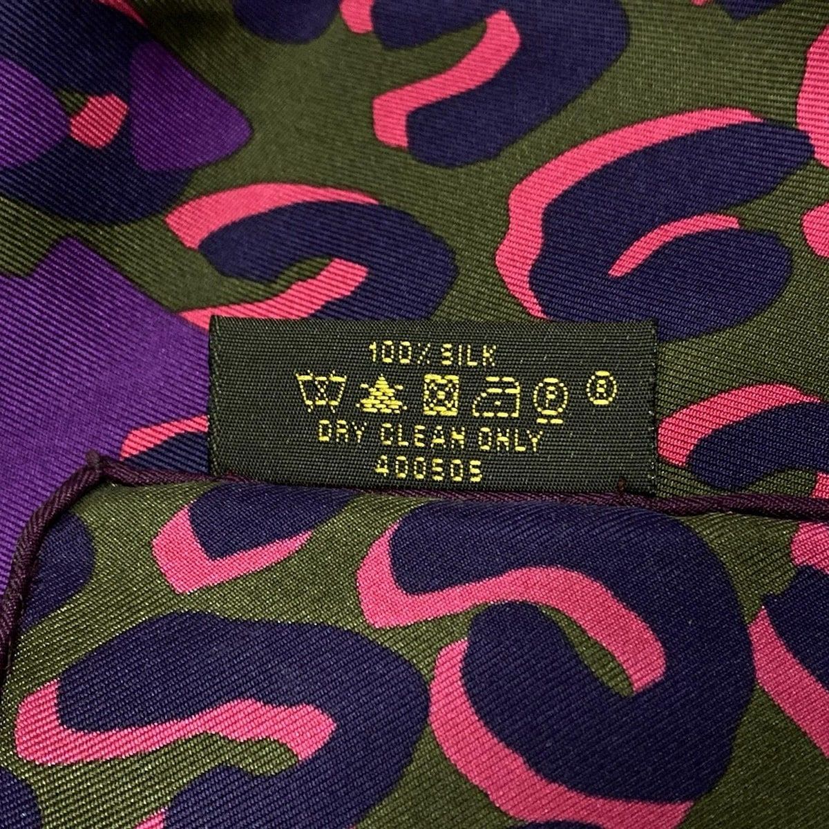 LOUIS VUITTON(ルイヴィトン) スカーフ美品 - パープル×グレー