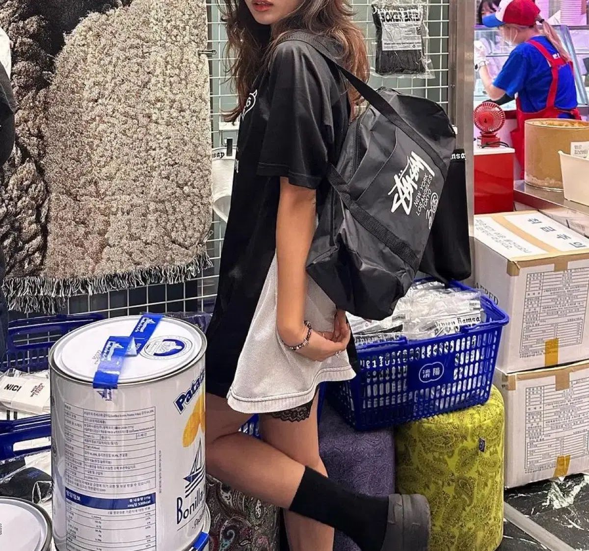 STUSSY ふき取れ ステューシー バッグ
