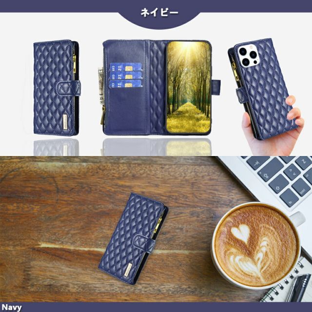 市場】Galaxy S10+ ケース 手帳型 本革 Serene スマホケース スマホ