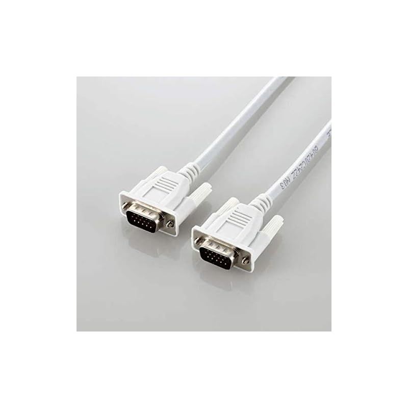エレコム ディスプレイケーブル D-sub15ピン VGA-VGA フェライトコア
