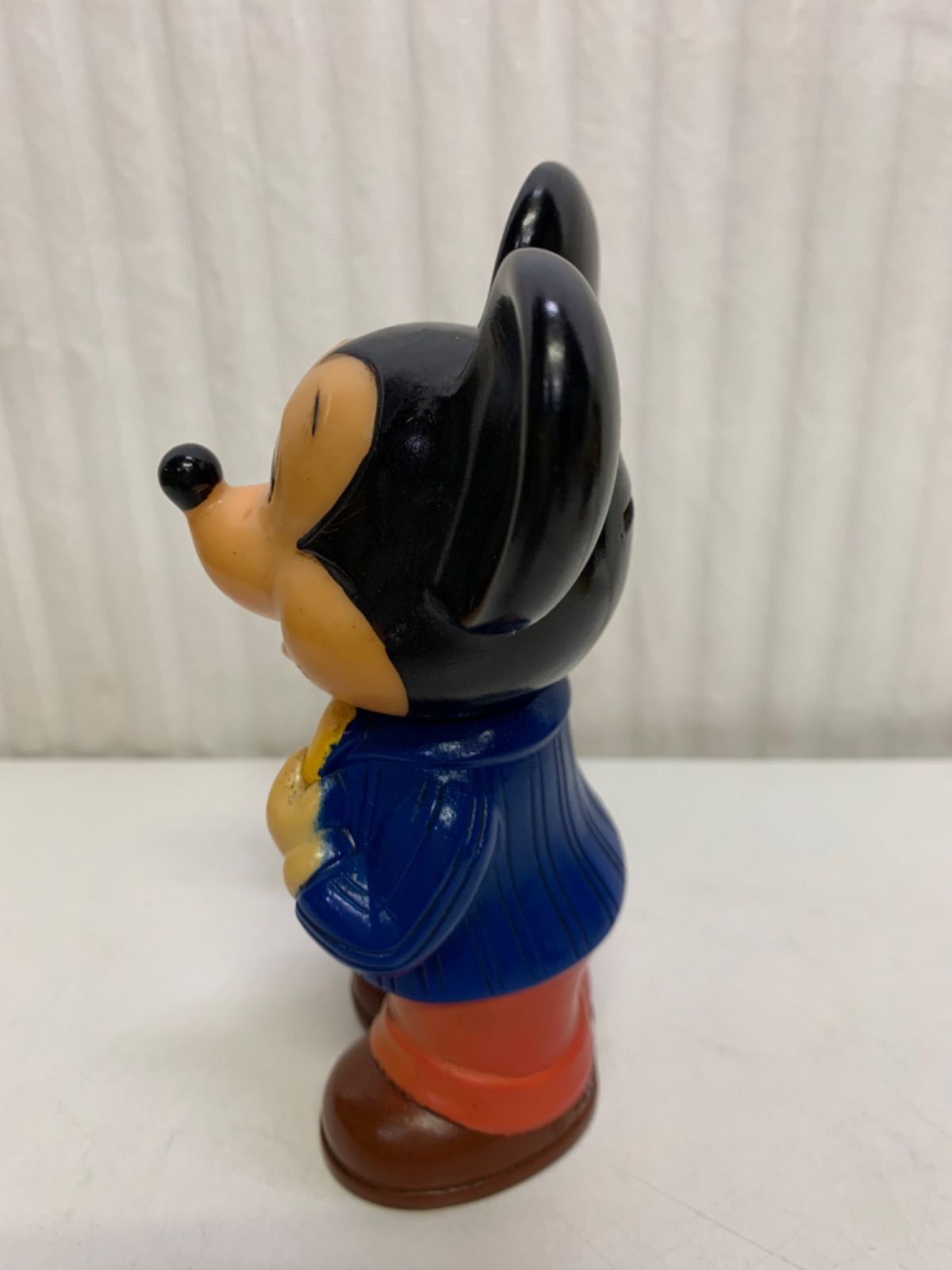Disney ミッキーマウス ドナルドダック貯金箱 ソフビ ヴィンテージ
