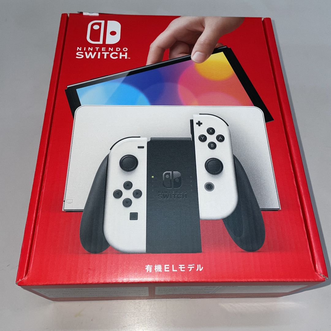 Nintendo Switch(有機ELモデル) Joy-Con　押印記載あり５