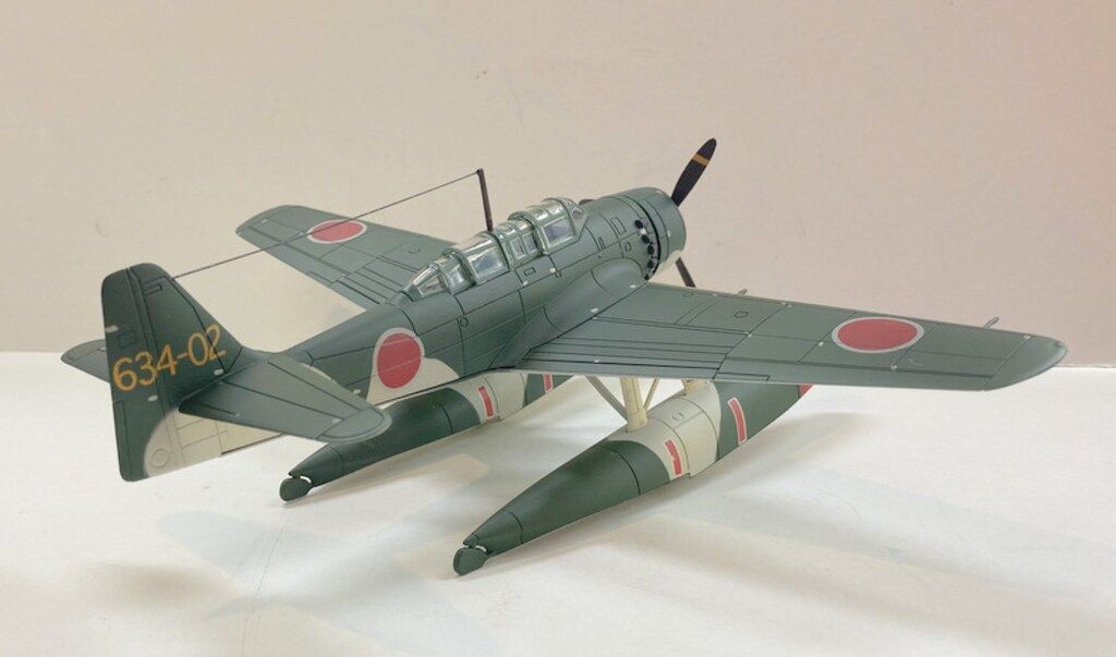 二子玉川酒保 1/48ダイキャスト航空機 C2機関 水上偵察機 E16A1 瑞雲