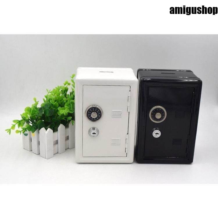 XRRJFYH ミニ金庫 ダイヤル Safe 保险箱 小さい 鍵付き金庫