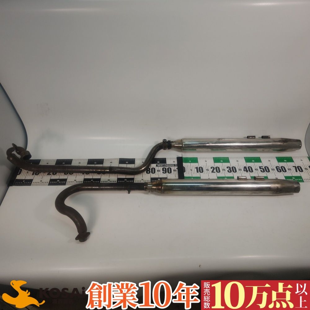 ハーレー FLHTC1580 HOT RUNGEN ホットランGEN フルエキマフラー ガリ傷あり 車種曖昧なため写真で分かる方へ