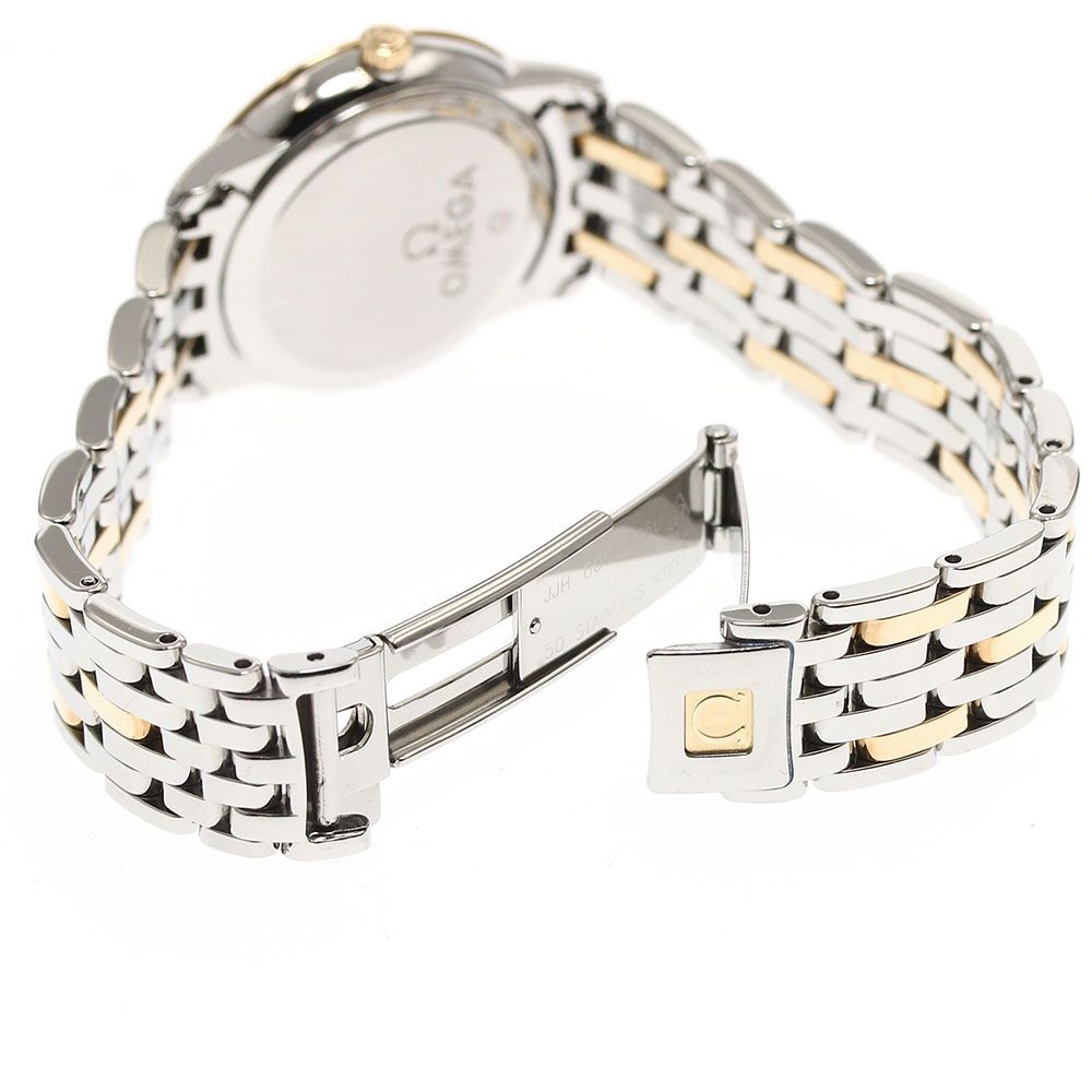 オメガ OMEGA 424.20.27.60.05.001 デビル プレステージ YGコンビ  