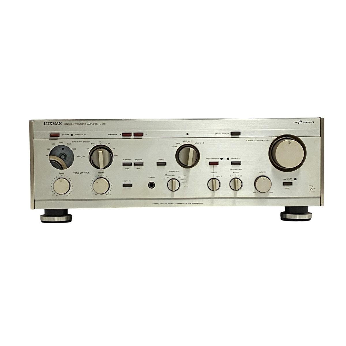 LUXMAN L-530 インテグレーテッドアンプ 音響機材 ラックスマン ジャンク O10435456