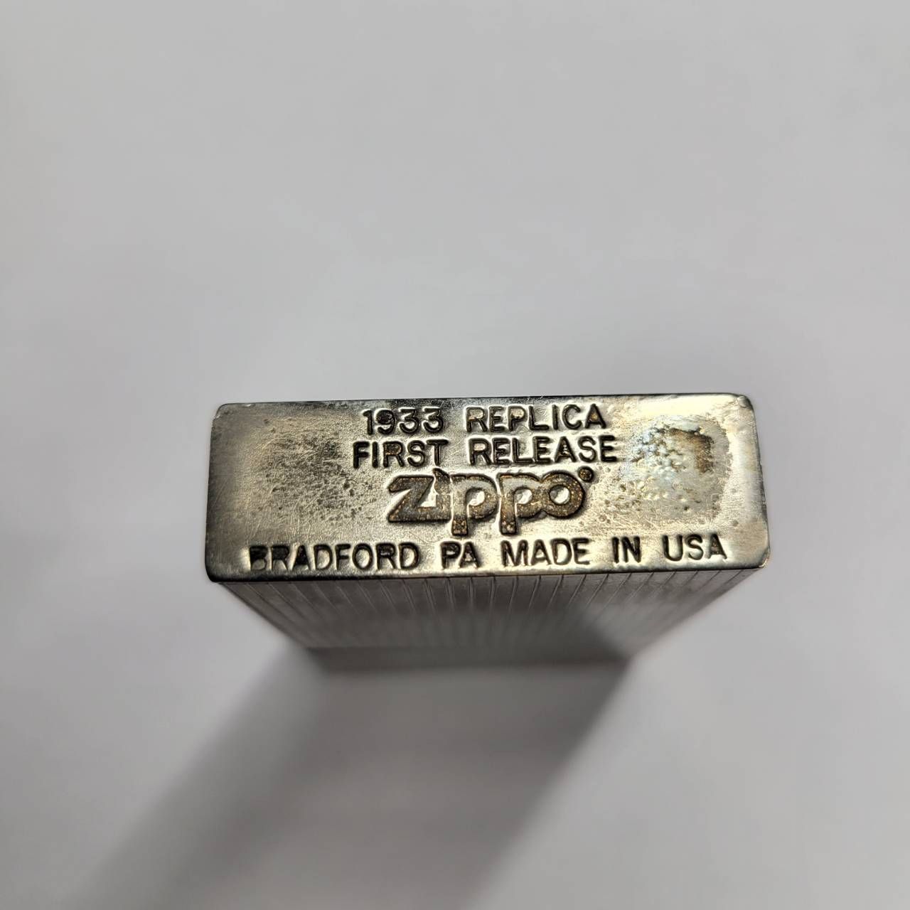 Zippo ZIPPO ジッポライター シルバー 1933 レプリカ ファースト 
