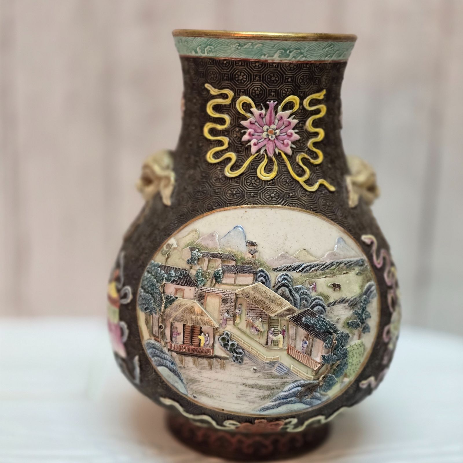 61【骨董品】飾り壺 花瓶 オブジェ アンティーク 楽天市場】壺 骨董品