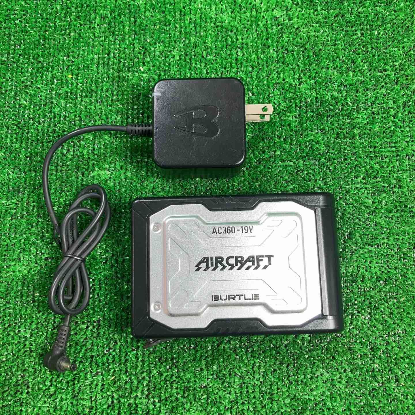 BURTLE AC360 Li-ion バッテリー 19V 3,350mAh 在庫限り】バートル AC360 エアークラフト専用19Vバッテリー(03-AC360