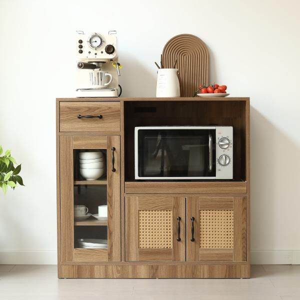 幅88cm ラタン調