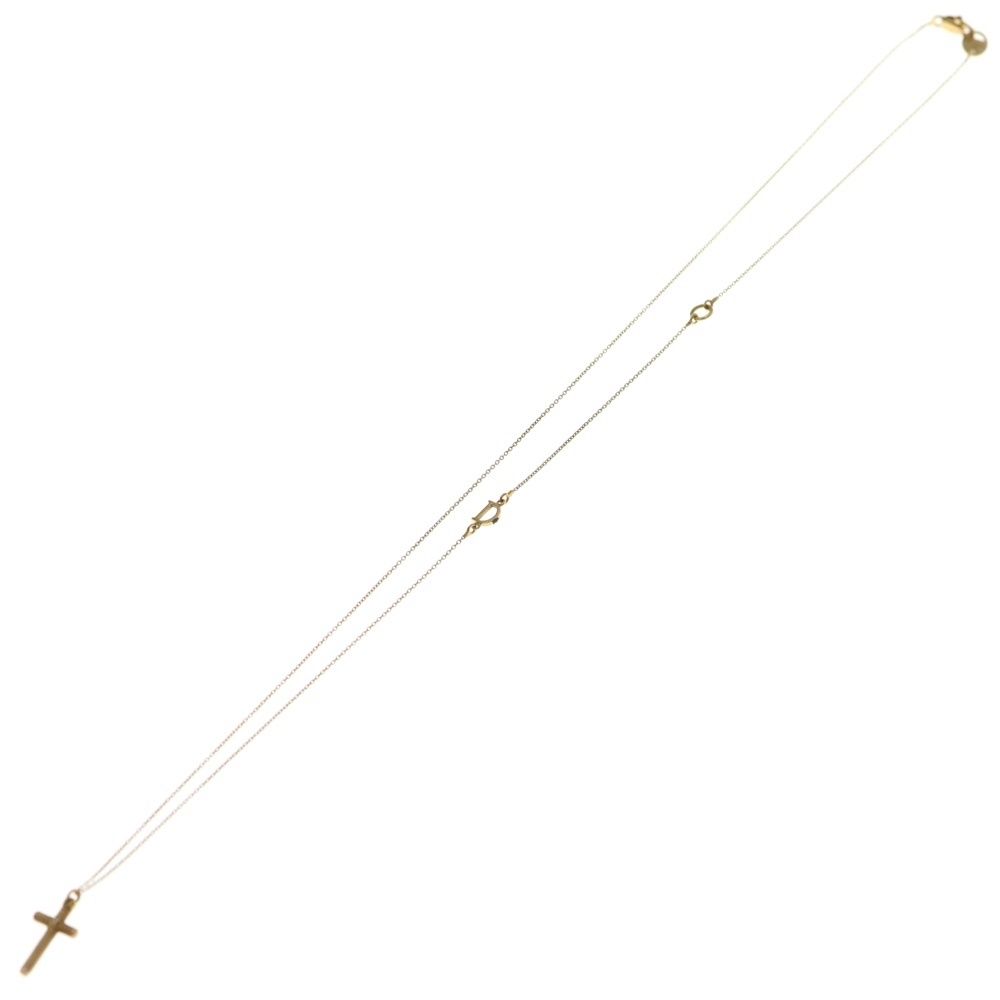 DAMIANI ダミアーニ メトロポリタン クロス ネックレス 1PD ダイヤモンド K18 Au750 PG ピンクゴールド