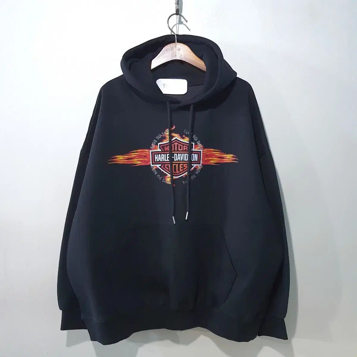 SS (新規) ハリー フード付きTシャツ 2color