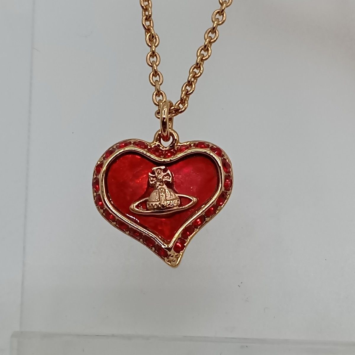 箱あり変更◽️正規品Vivienne Westwood ペトラ ネックレス ハート 新作◇Vivienne Westwood◇ハートxオーブ PETRAネックレス