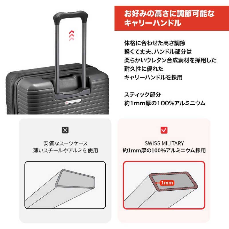 コールマン Coleman スーツケース ALMITE フレームタイプ 92L