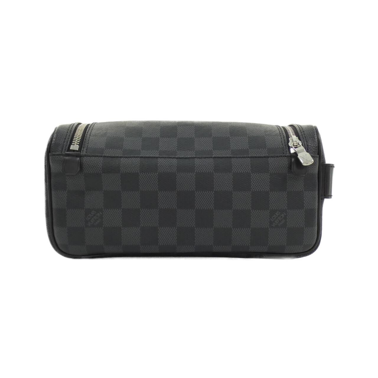 【美品】ルイヴィトン ダミエ グラフィット　ダミエ　トワレポーチ ポーチ LOUIS VUITTON】ルイヴィトン『ダミエ グラフィット トワレ